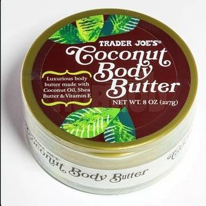 New Trader Joe's 8 Oz. Luxurious Coconut Body Butter - Sealed